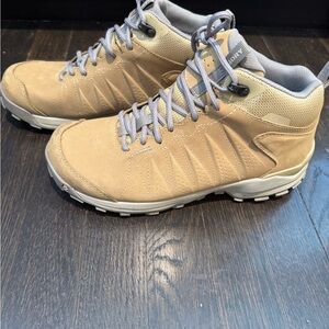 Oboz Sypes Mid Leather Waterproof Hiking Boots - Acorn 8.5